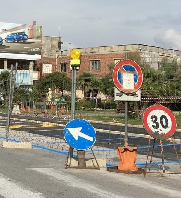 Terminati i lavori ai parcheggi in piazza Castracani a Lido