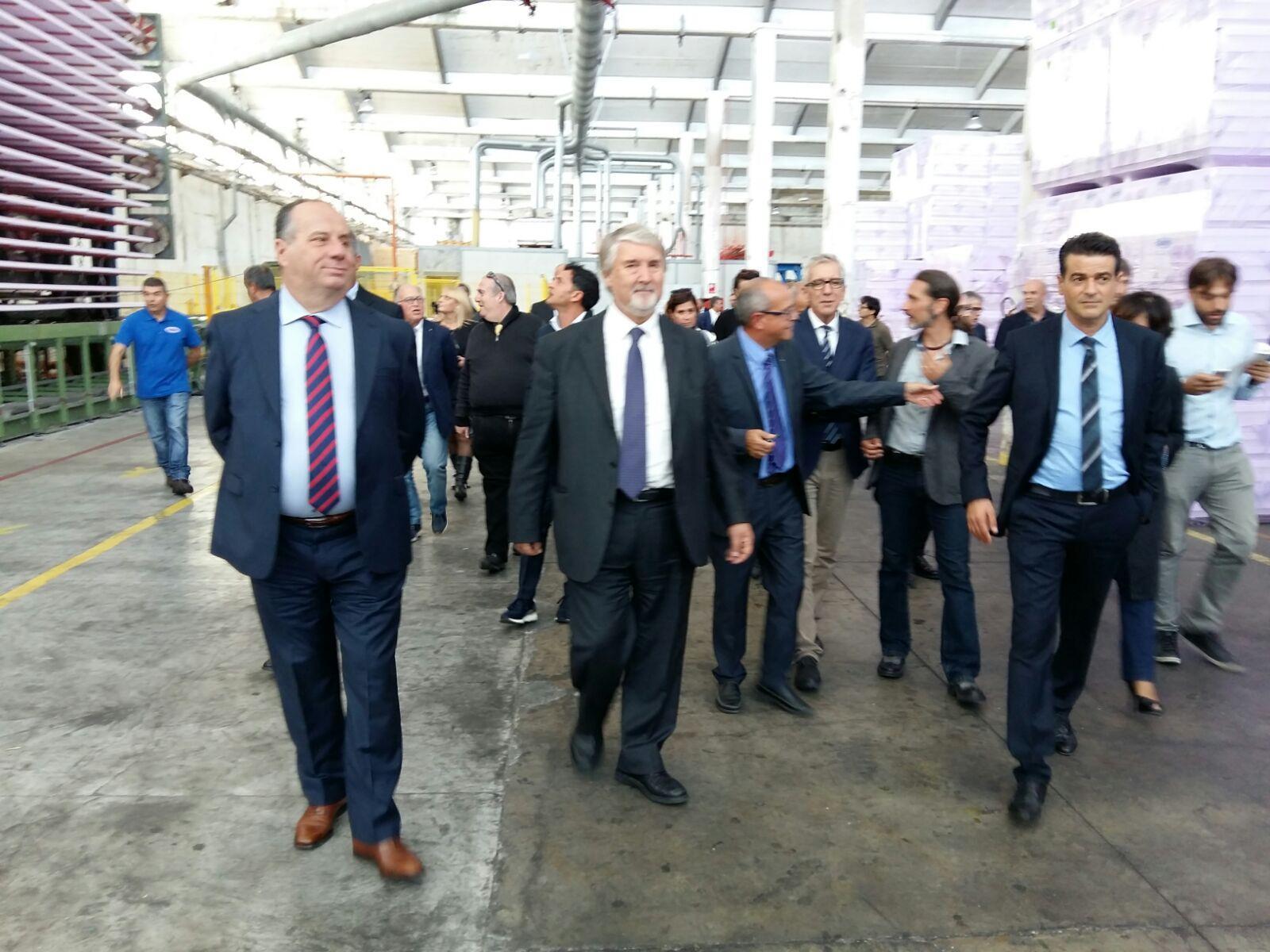 Il ministro Poletti a Porto Torres