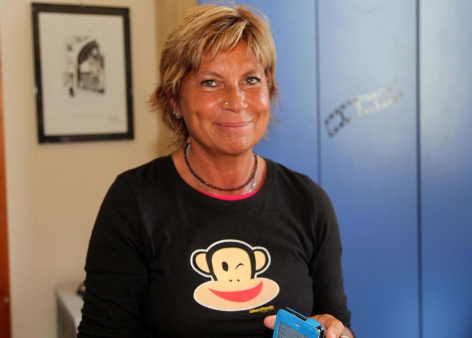 La direttrice della biblioteca di Viareggio Maria Teresa Giorgetti