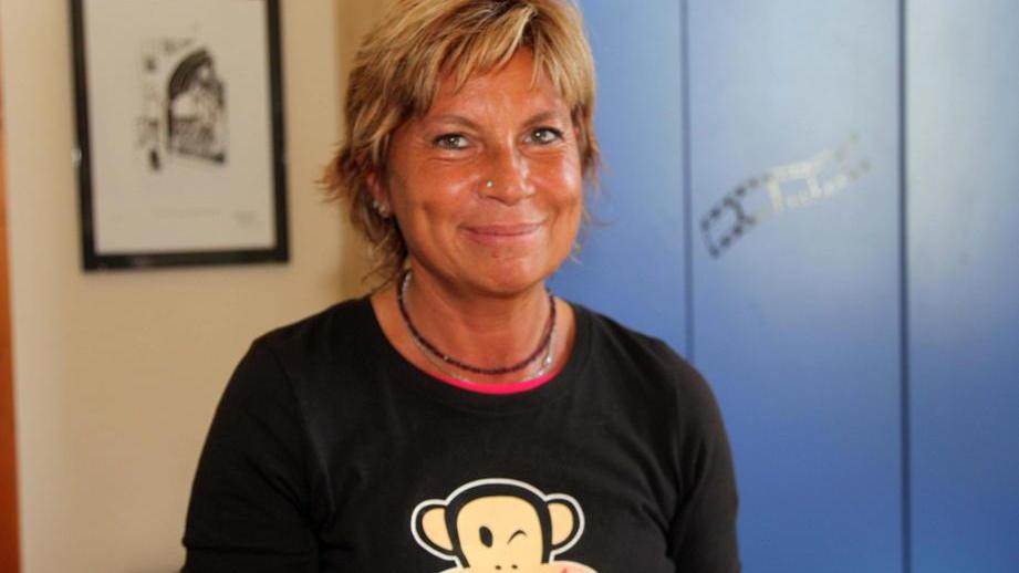 La direttrice della biblioteca di Viareggio Maria Teresa Giorgetti