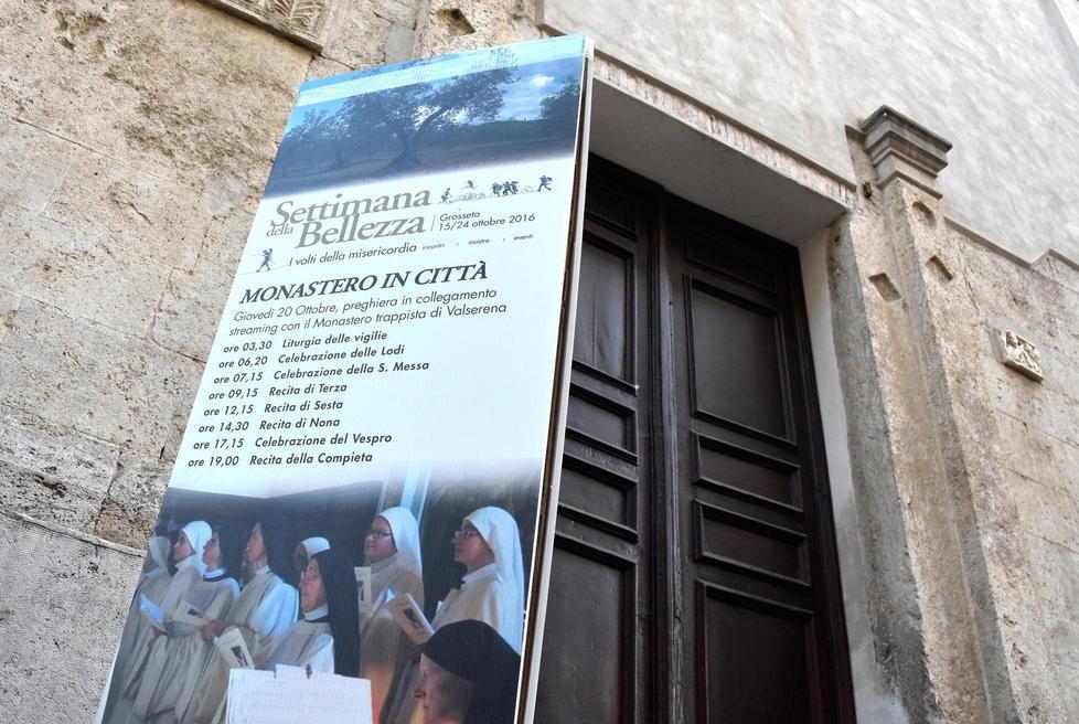 Un giorno in monastero sul corso di Grosseto 