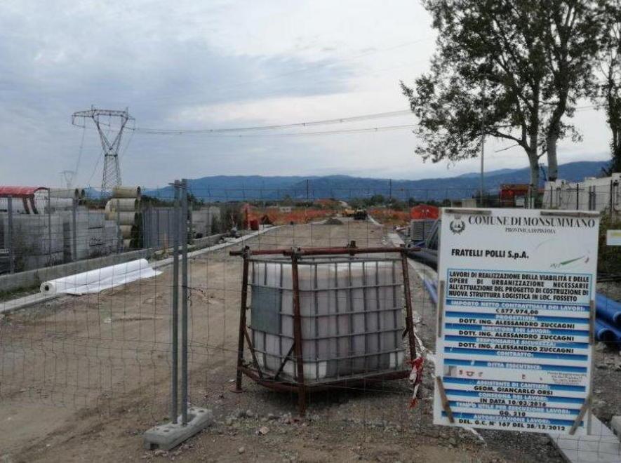 La Polli ha iniziato i lavori per il nuovo magazzino