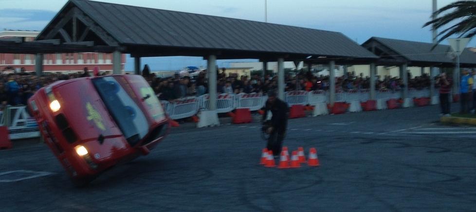 Piaggio day, musica e stuntman 