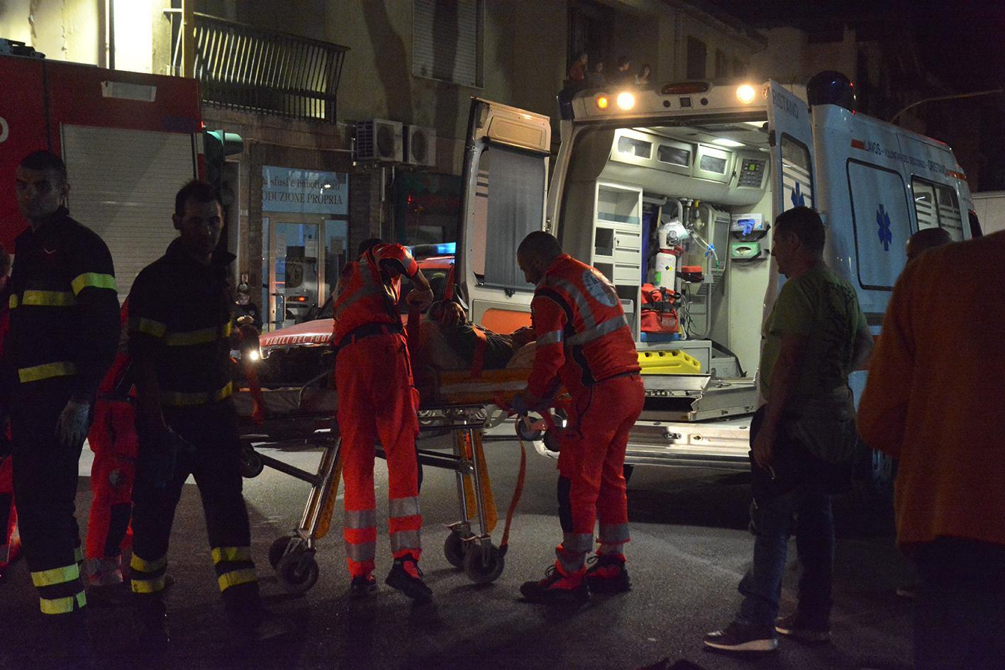 Soccorsi dopo un incidente (repertorio)