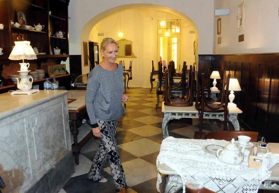 La vecchia fiaschetteria di Massa diventa poetica sala da té 
