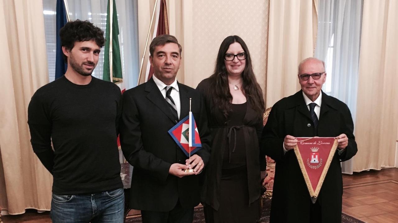Donati al Comune di Livorno i libri di Carlo Azeglio Ciampi