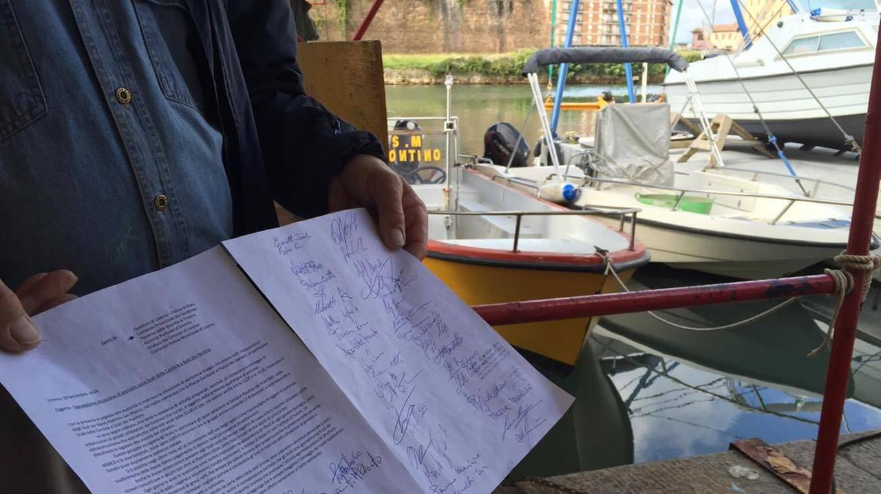 L'esposto presentato per denunciare la situazione sugli Scali