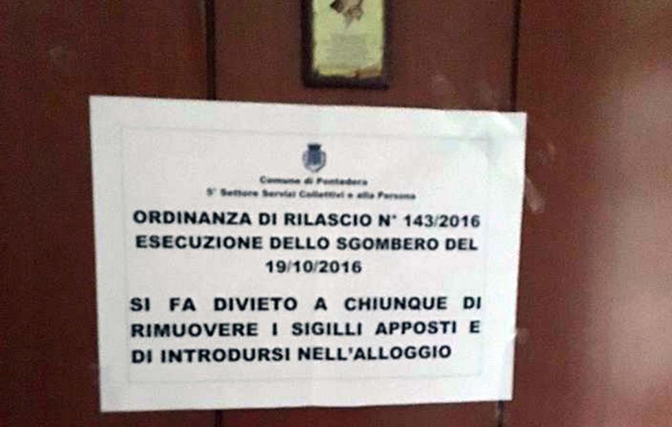 Revocato un alloggio popolare 