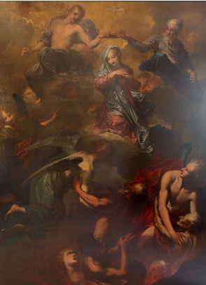 La tela dell’Incoronazione torna all’antico splendore