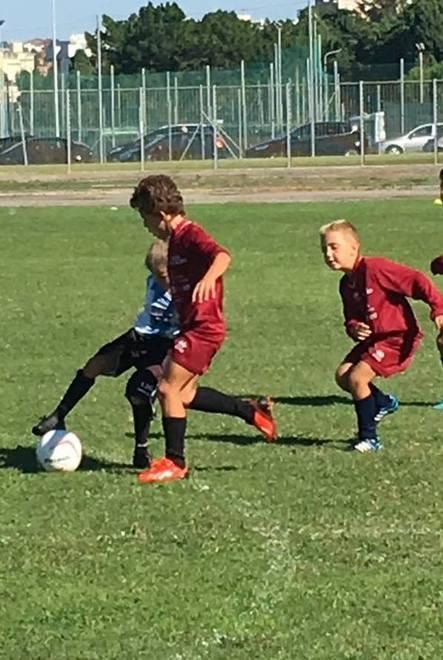 Partita divertente, il derby Venturina-Salivoli finisce 2-2
