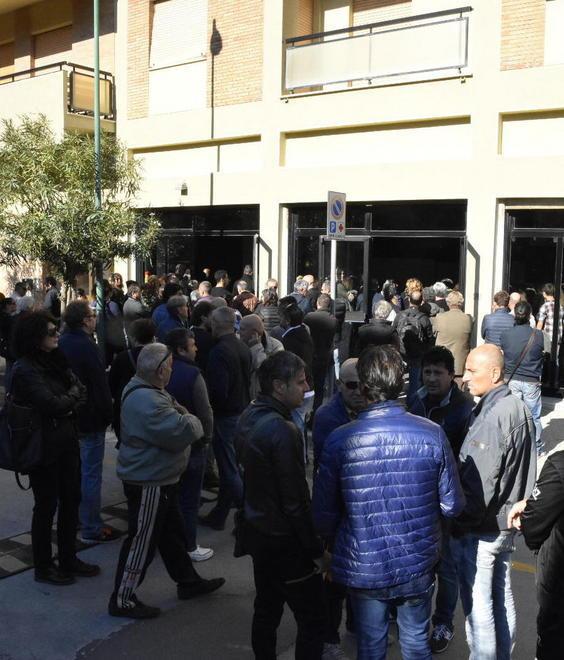 Emozioni forti per l’addio a Bartolini