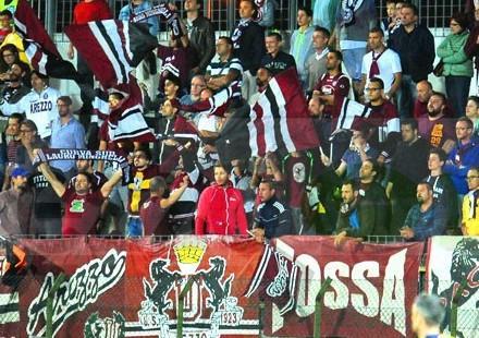 Intanto a Arezzo si mobilitano i tifosi 