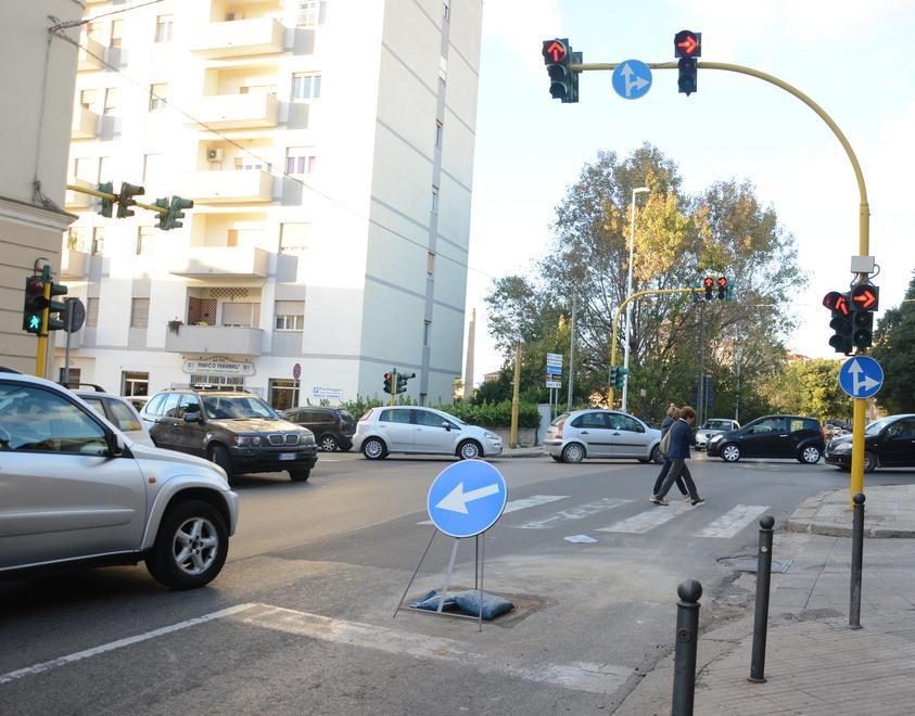 Intervento urgente di Abbanoa, corso Trinità chiuso al traffico 