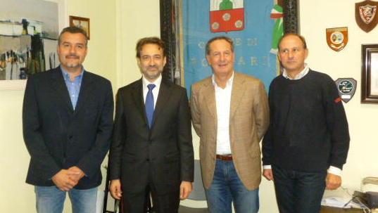 Il questore Giuliano in visita a Porcari