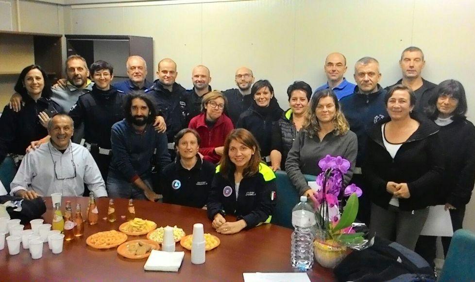 Il grazie dei terremotati alla Municipale