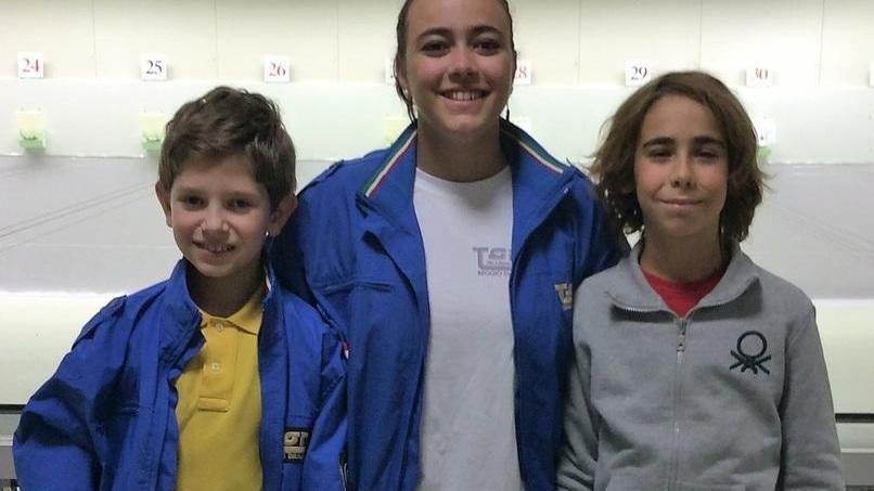 Due giovanissimi con la mira infallibile