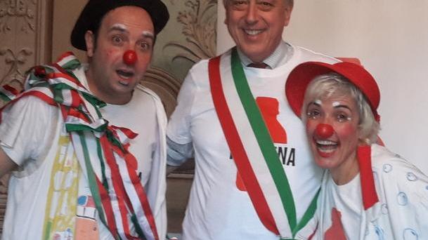 I clown-dottori al San Luca