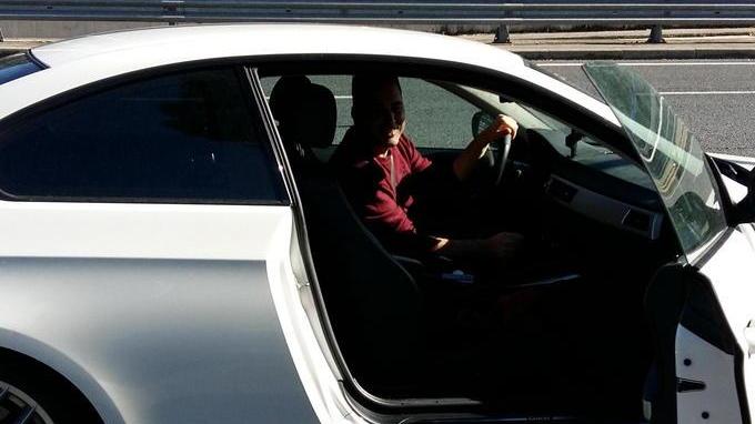 Con la Bmw condivisa nel giorno senza treni