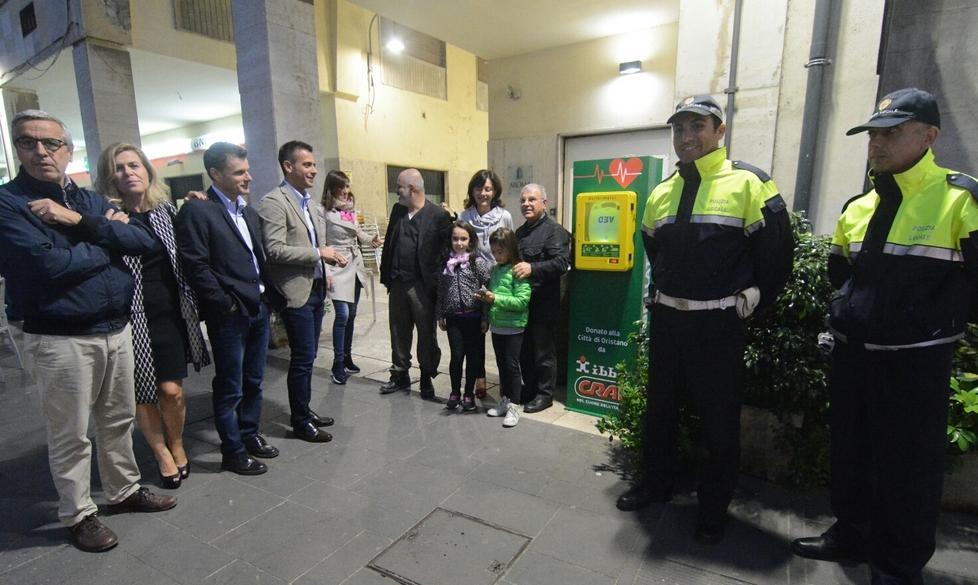 Ecco il defibrillatore di piazza Roma