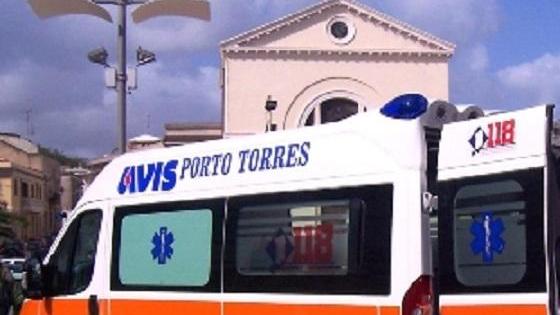 L'ambulanza dell'Avis di Porto Torres