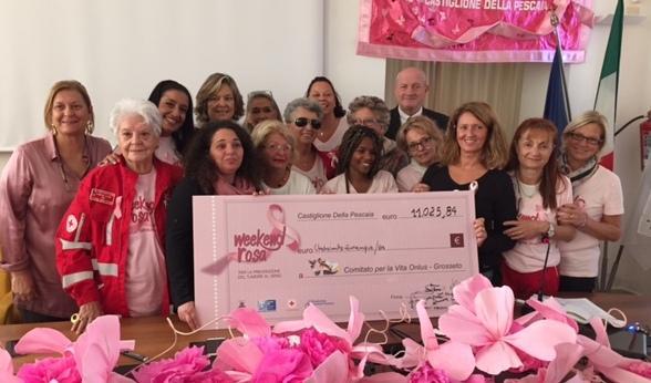 Weekend rosa, megaraccolta fondi 