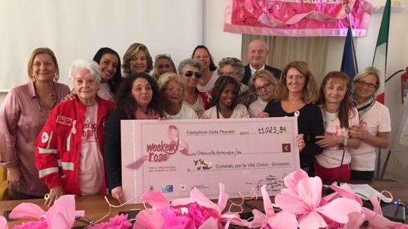 Weekend rosa, megaraccolta fondi