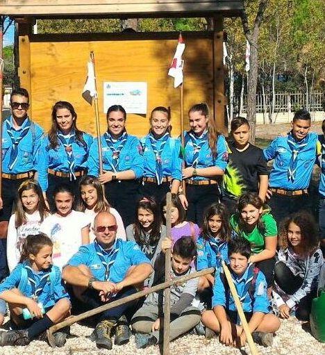 Gli scout abbelliscono il centro estivo dedicato a Luca Tanzi