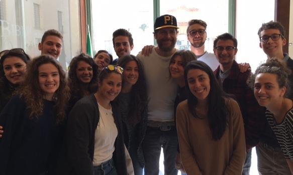Emozione per gli studenti 