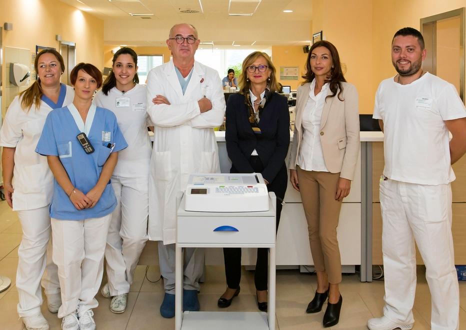 Donato un elettrocardiografo 