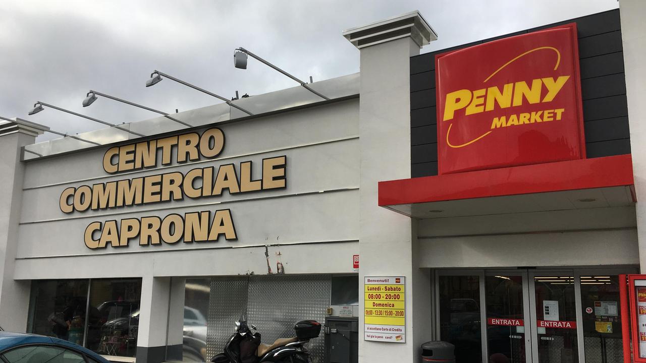 Il Penny Market a Caprona