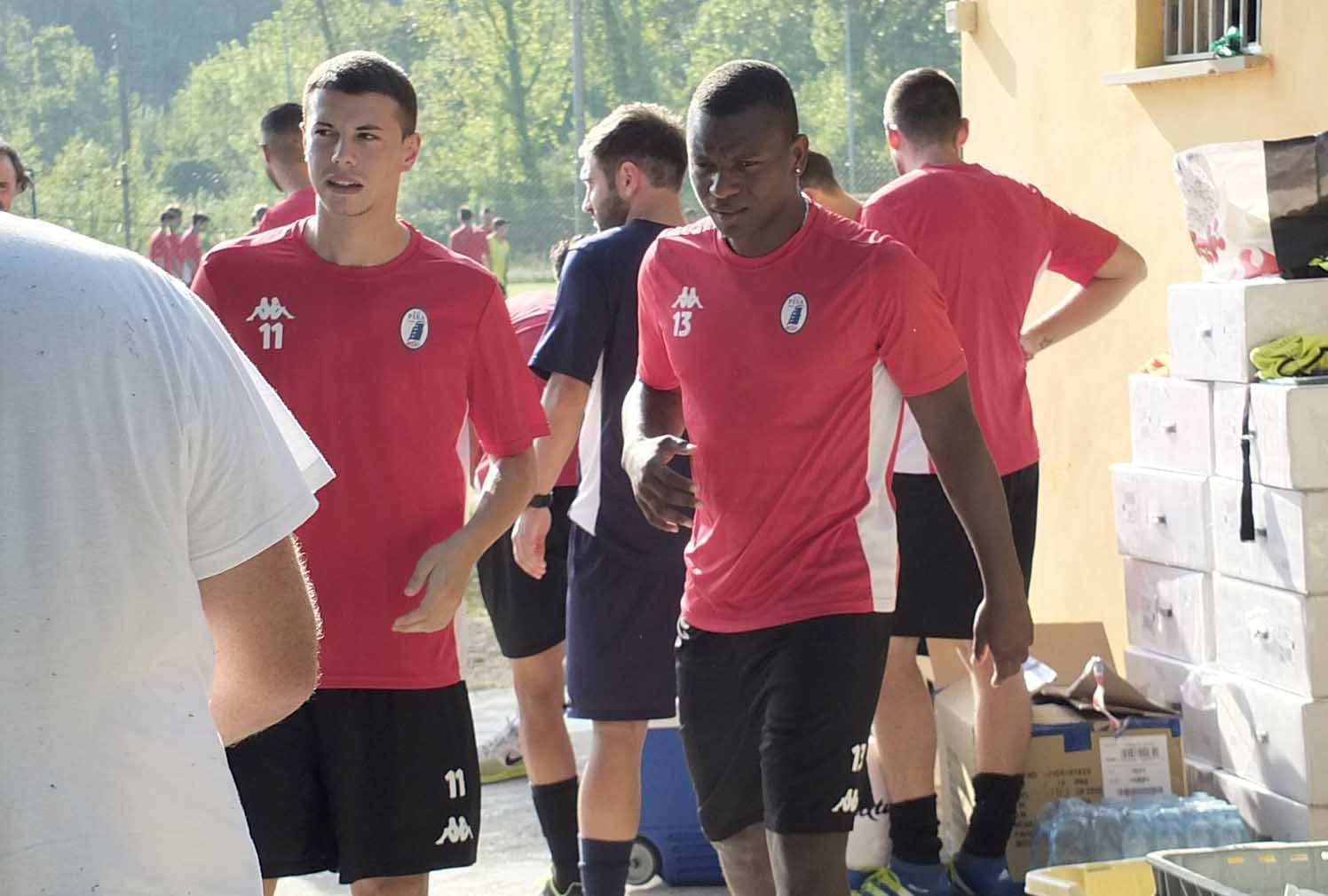 Gaby Mudingayi in allenamento