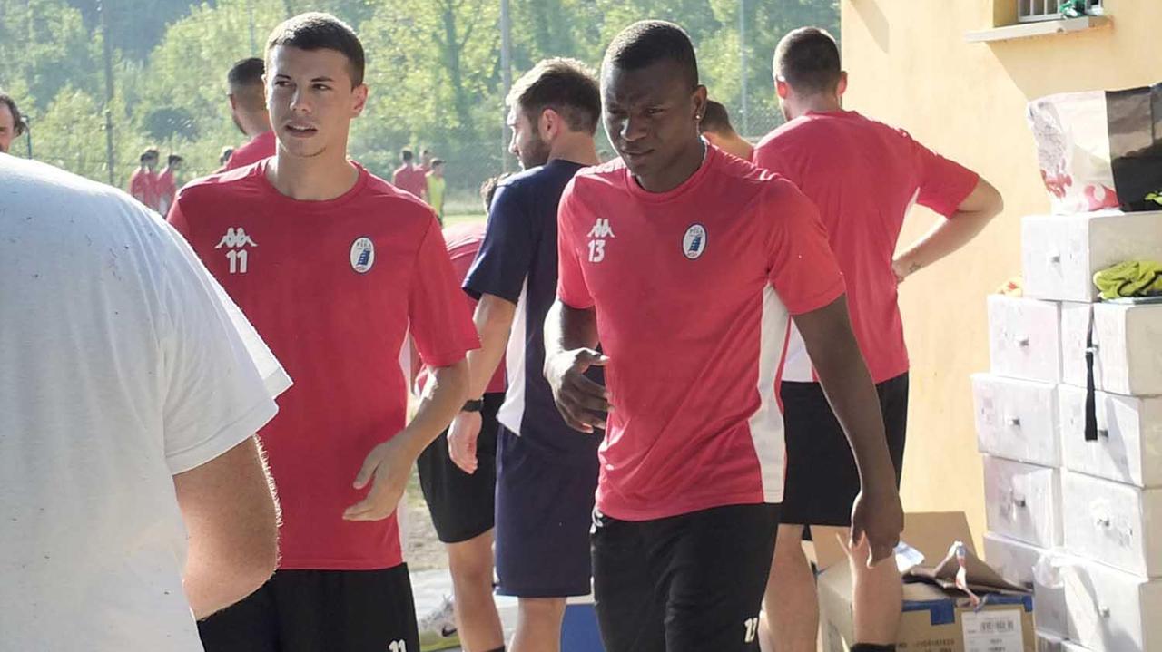 Gaby Mudingayi in allenamento