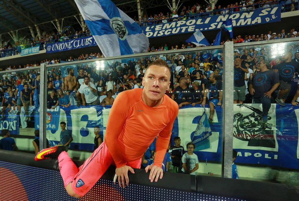 Empoli, Skorupski confessa: «Ero convinto che fosse gol» 