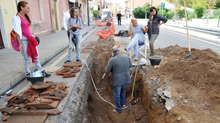 Olbia, gli scavi di via D'Annunzio