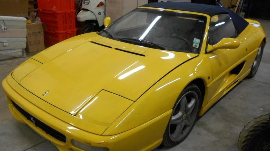 All’asta una Ferrari gialla da 37.000 euro