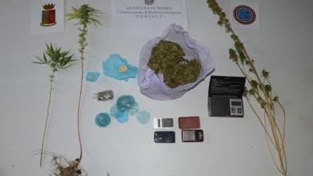 Eroina, hashish e marijuana Un arresto e una denuncia