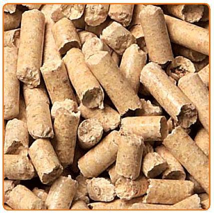 Pellet usato come combustibile