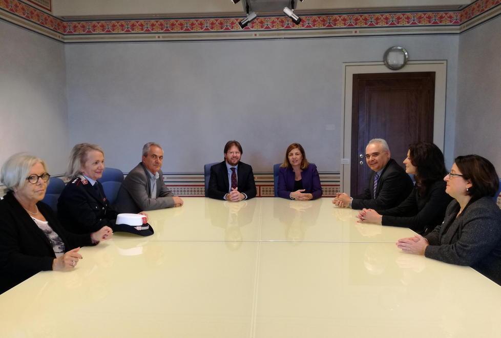 Il prefetto in visita al Comune «Collaborare per i cittadini»