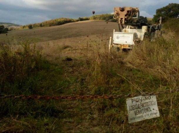 Trivelle a Pignano allarme per l’ambiente 