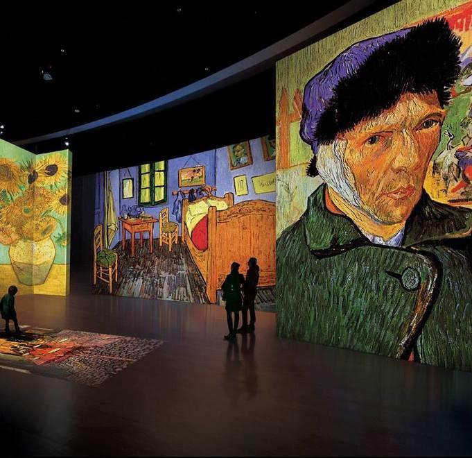 Van Gogh Alive, arte ed elettronica 