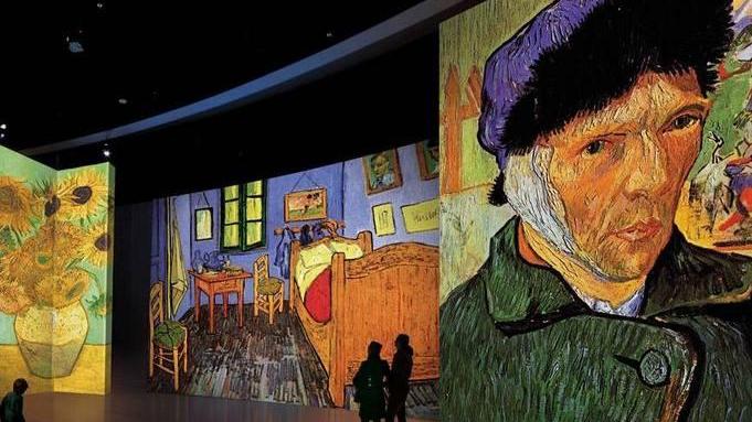 Van Gogh Alive, arte ed elettronica 