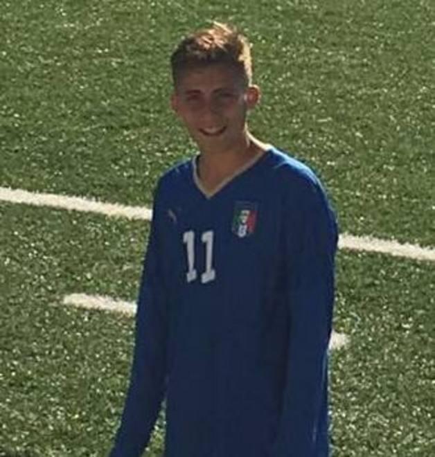 Lorenzo Pecchia in Nazionale U15
