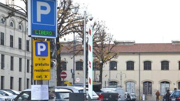 Stalli blu disponibili per i residenti