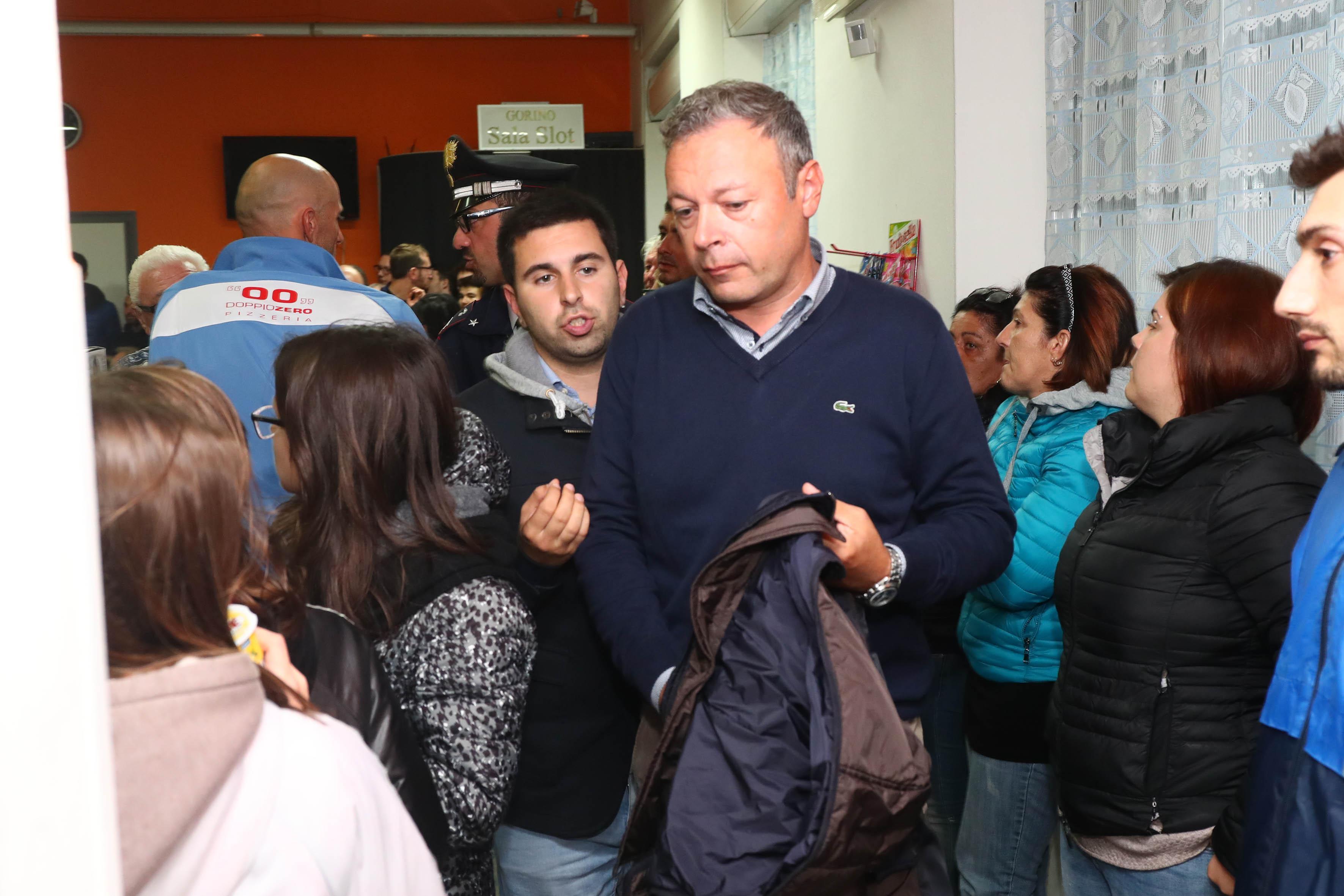 Il sindaco Viviani a Gorino