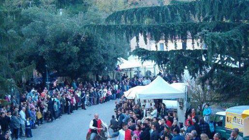 Vince la ciuca Titta col fantino Andreini per il rione Castello