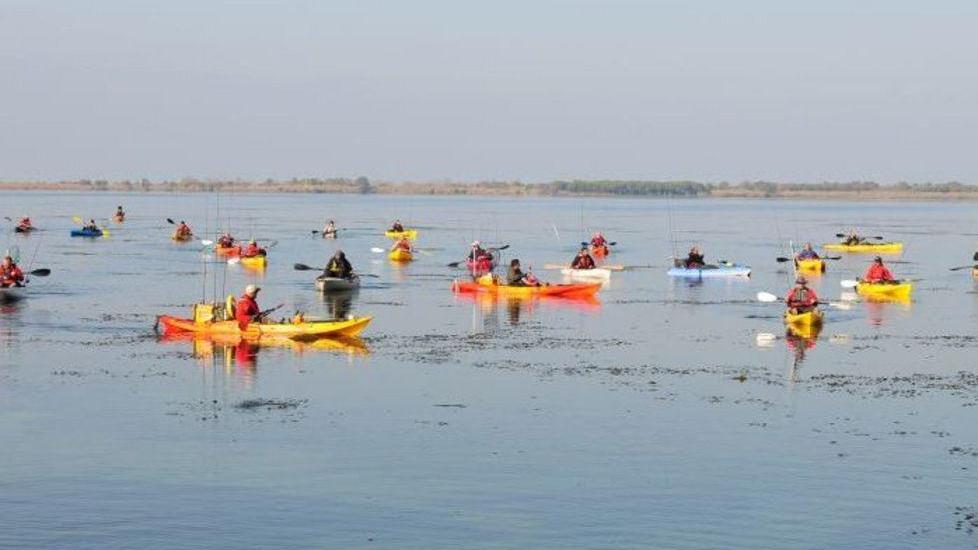 Con il kayak in cerca di spigole In laguna la formula no kill