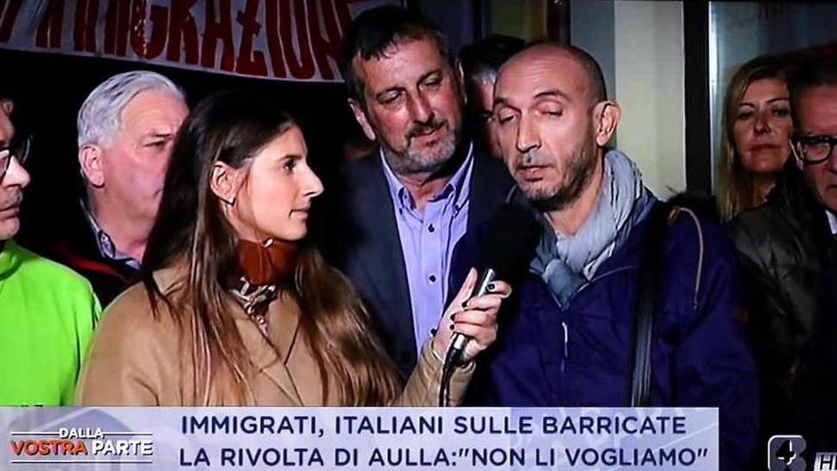 Caso profughi al Groppino Aulla va in diretta tv