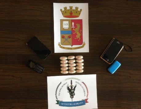 La droga sequestrata dalla squadra mobile