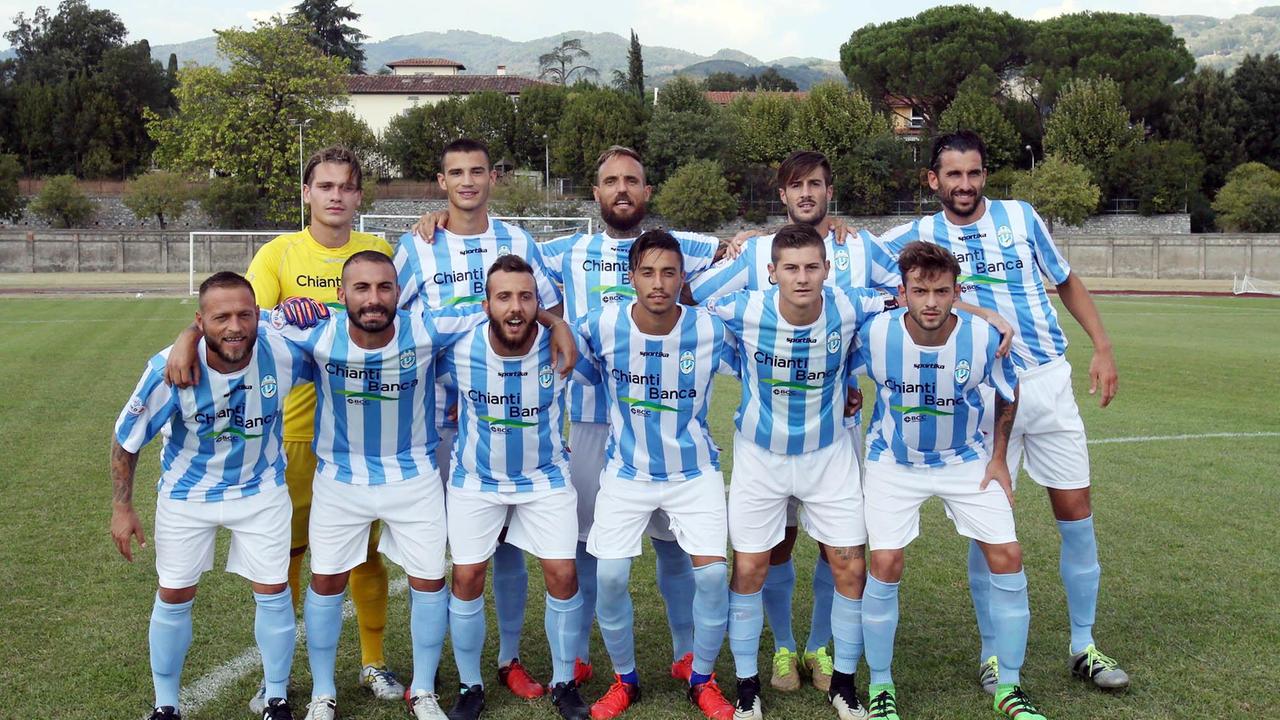 Una formazione del Montecatini 2016-17 (Foto Nucci)