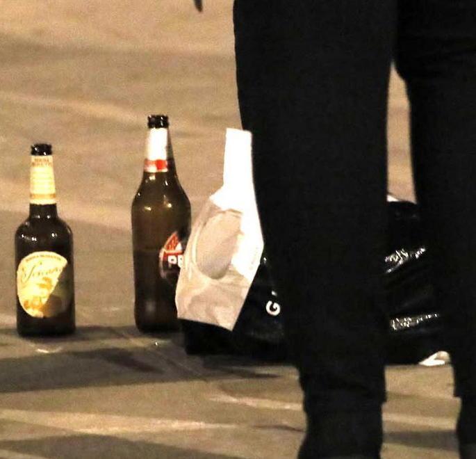 Agenti in azione sequestrate 44 bottiglie di birra